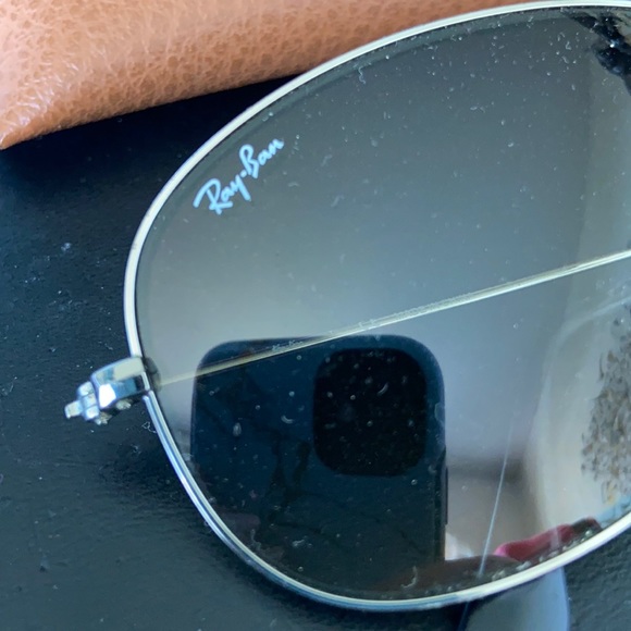Ray ban UV protection sunglasses aviators black - Picture 3 of 6